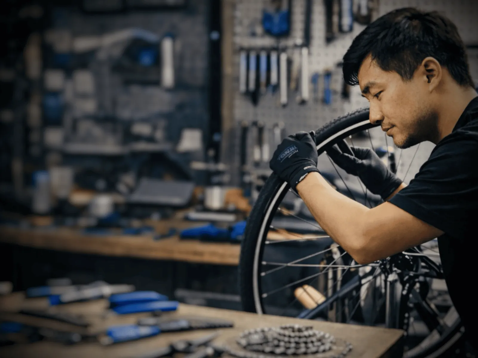 Park Tool workshop service and repair banner