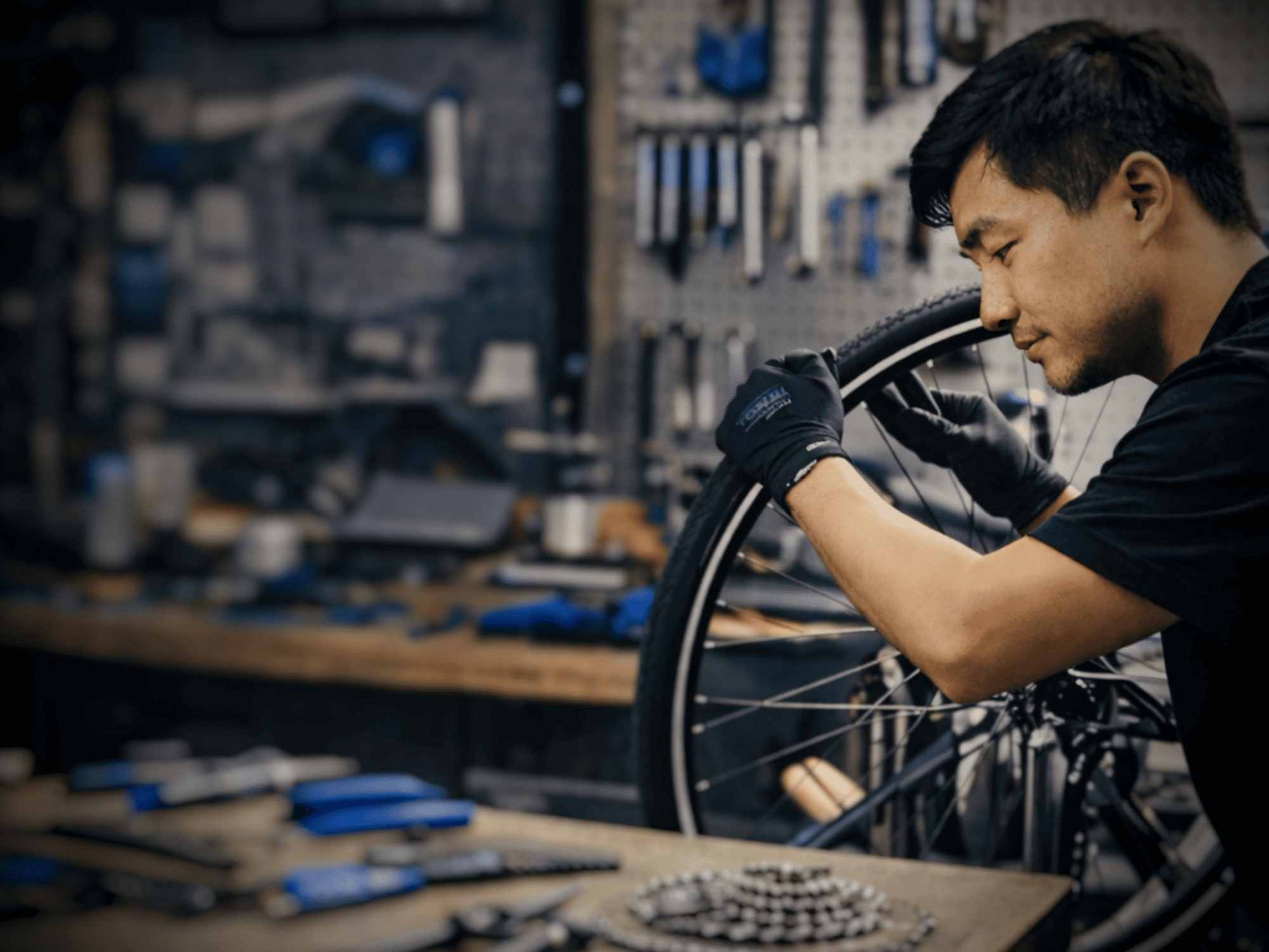 Park Tool workshop service and repair banner