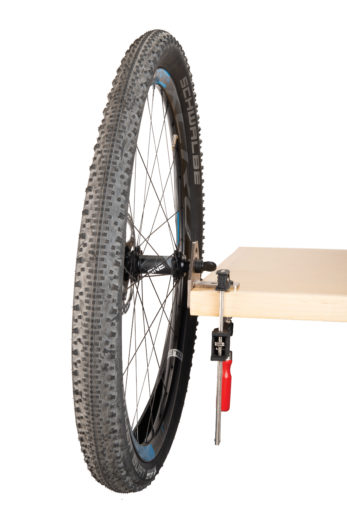 Single-Position Wheel Holder