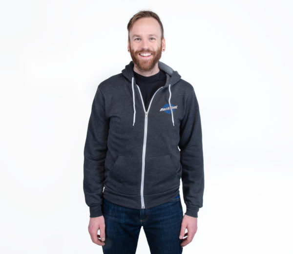 Gray Zip-Up Hoodie