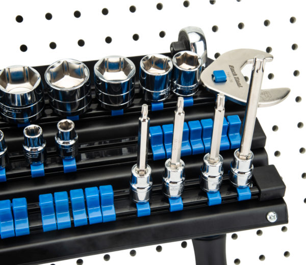 Wall-Mounted Socket, Bit & Torque Tool Organizer